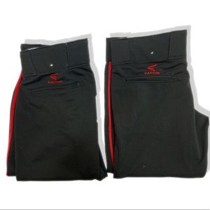 2 newLadies Softball pants - Easton M Black red